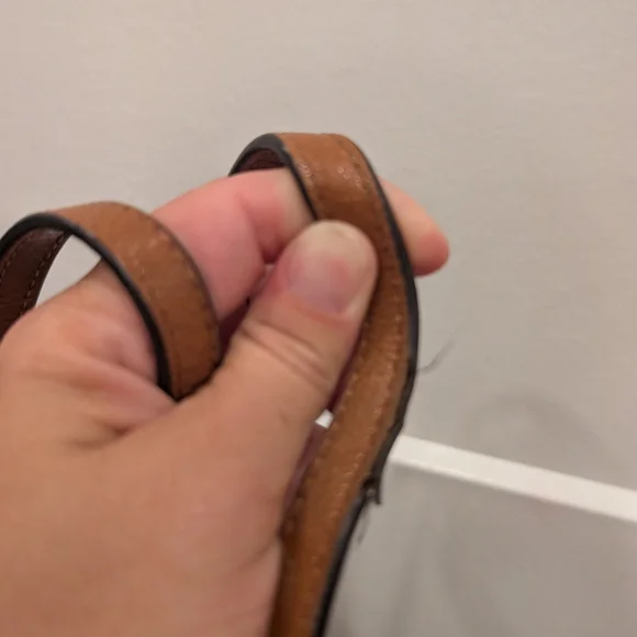 MICHAEL KORS Signature Brown Tote Bag with Chain Detail - Picture 9 of 14